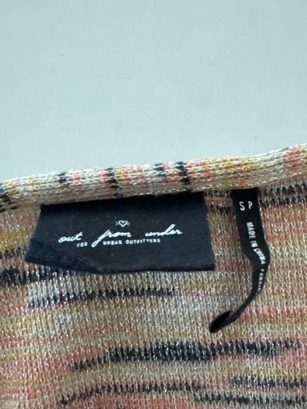 Sparkly autumn tie front cardigan - Picture 4 of 4